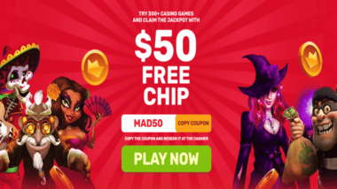 $50 free chip bonus code - slot madness