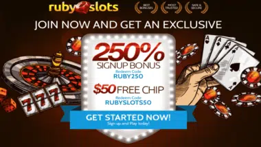 $50 free chip no deposit at ruby slots
