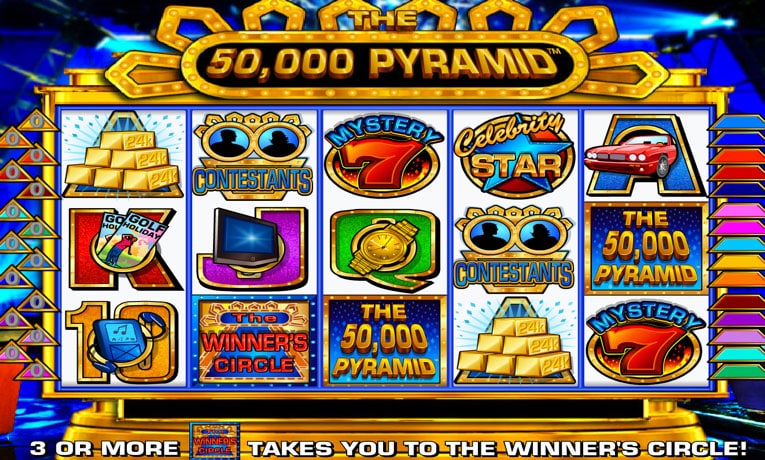 50000 Pyramid pokie machine demo