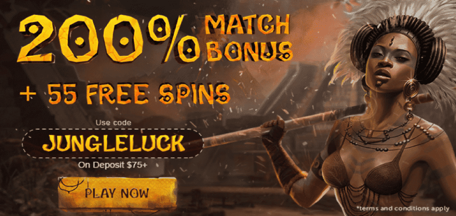 Jungle Luck free spins code