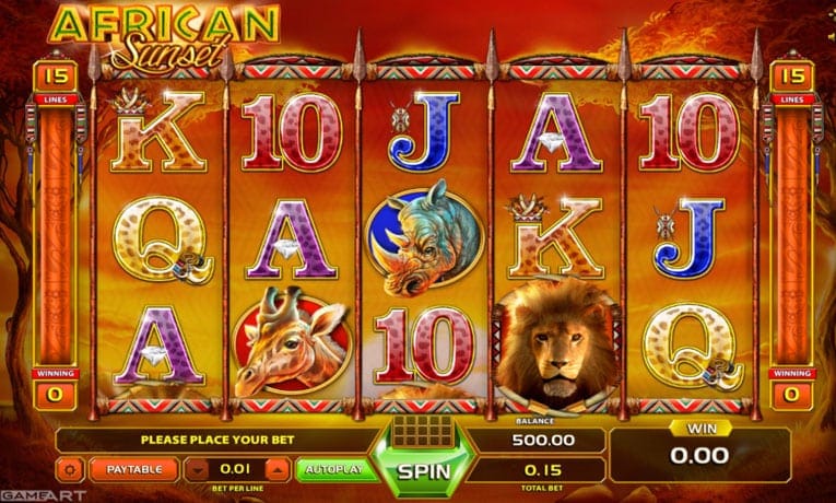 African Sunset demo slot