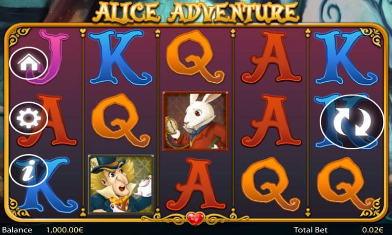 Alice Adventure slot demo