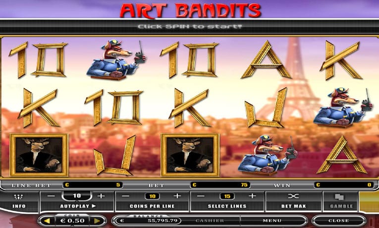Art Bandits demo slot