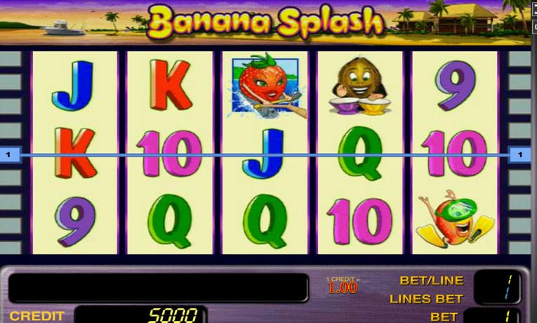 Banana Splash slot machine demo
