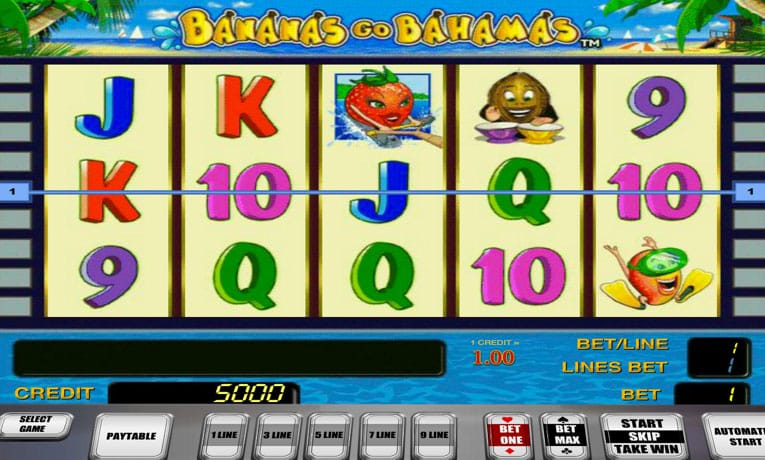 Bananas Go Bahamas slot machine demo