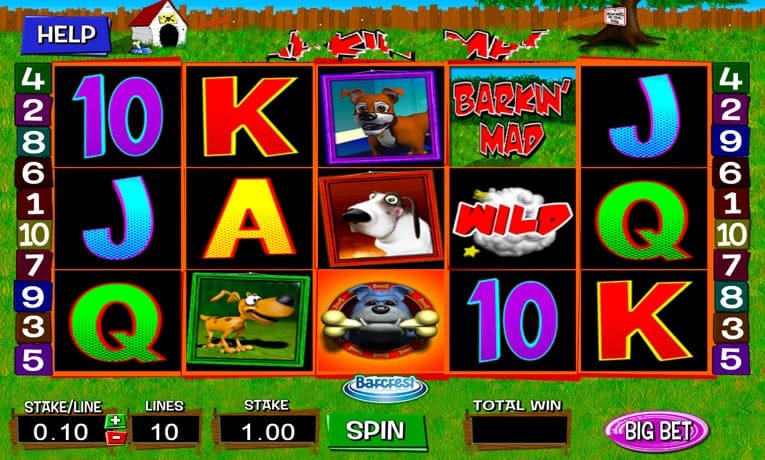 Barkin' Mad demo slot