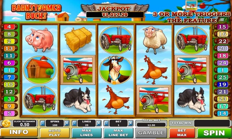 Barnstormer Bucks demo slot
