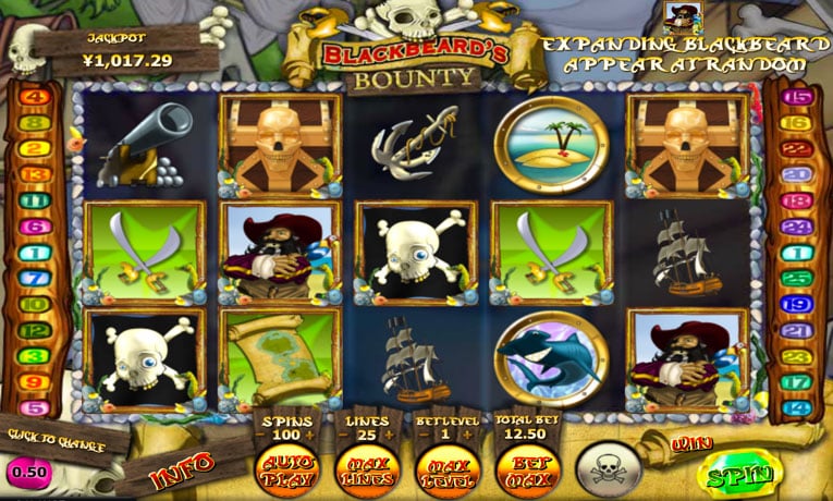 Blackbeard Bounty demo slot