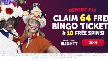 Blighty Bingo promo code