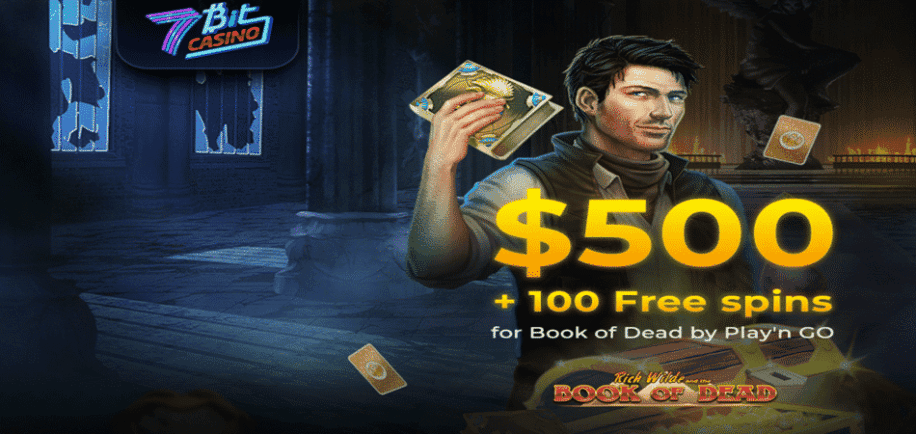 book of dead free spins at 7bit casino