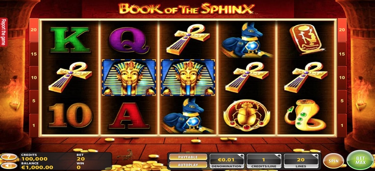 Book of Sphinx slot demo