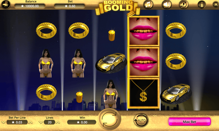 Booming Gold slot machine demo