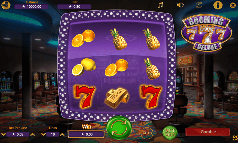Booming Seven Deluxe slot machine demo