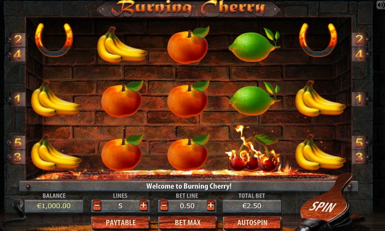 Burning Cherry demo slots