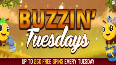 buzzin tuesdays free spins bonus