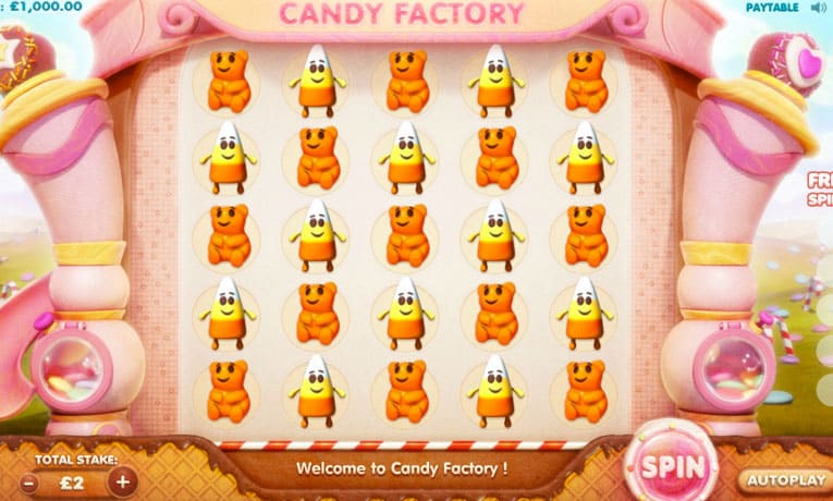 Candy Factory slot demo