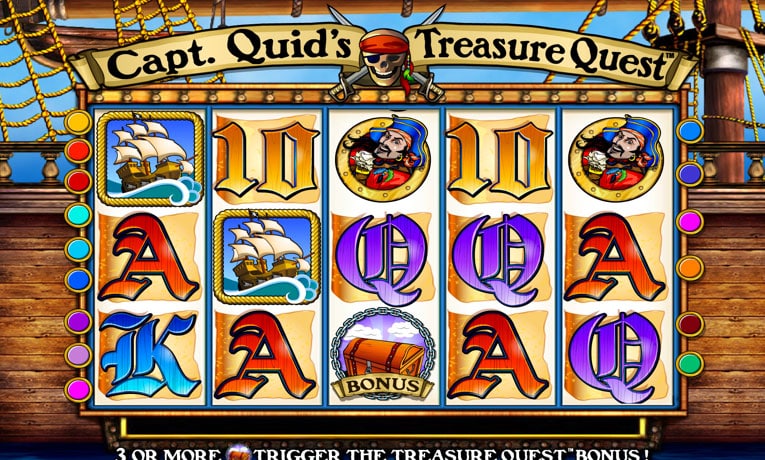 Captain Quid’s Treasure Quest pokie machine demo