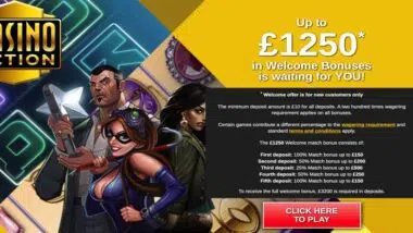 Casino Action Sign up bonus