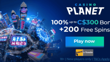 casino planet canada bonus code