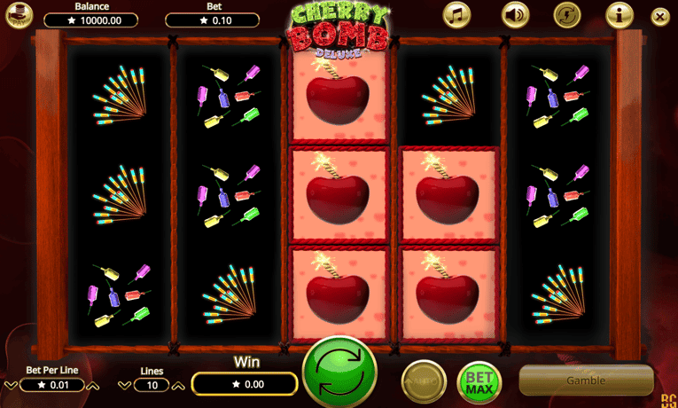 Cherry Bomb Deluxe slot machine demo