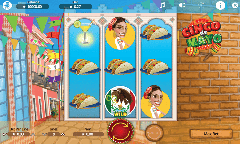 Cinco De Mayo slot machine demo