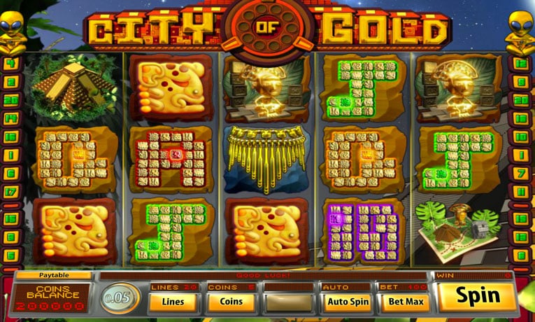 City of Gold video slot demo