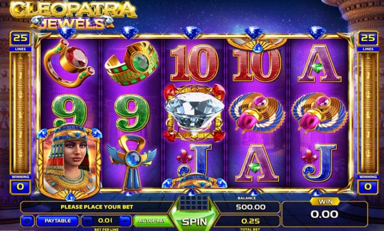 Cleopatra Jewels demo slot