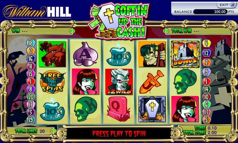 Coffin Up The Cash demo slot