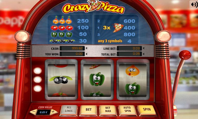 Crazy Pizza demo slots