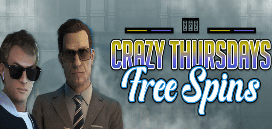 Crazy Thursdays with up to 150 Free Spins at CyberSpins!