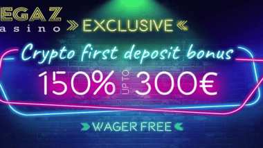 crypto bonus at vegaz casino