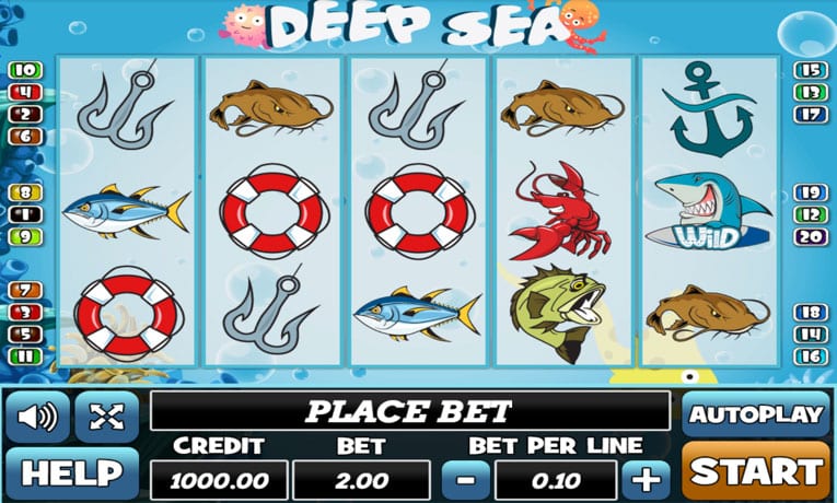 Deep Sea slot machine demo