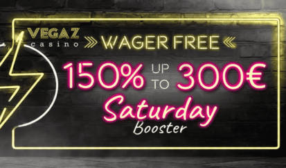 saturday booster deposit bonus - vegaz casino