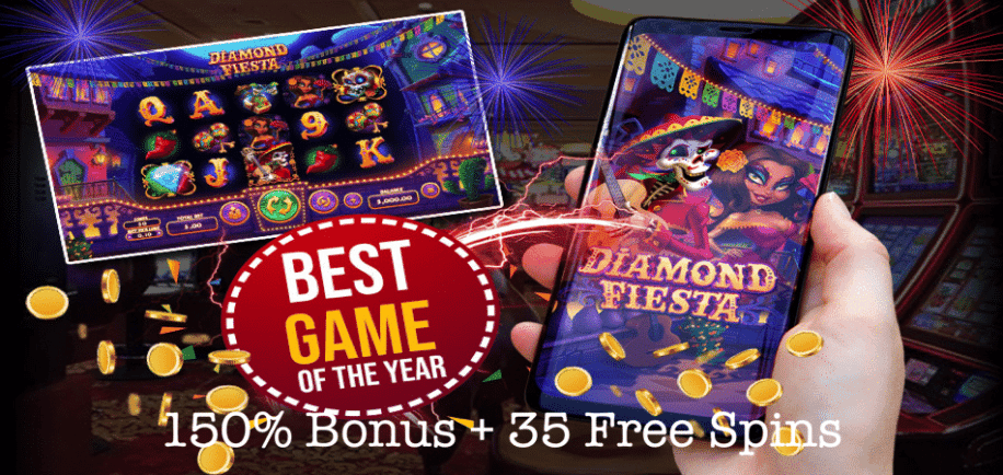 diamond fiesta free spins sun palace