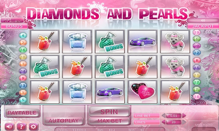 Diamonds and Pearls demo slot