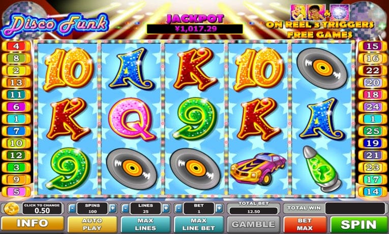 Disco Funk demo slot