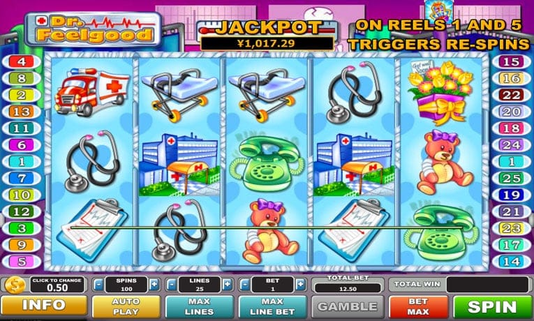 Dr. Feel Good demo slot