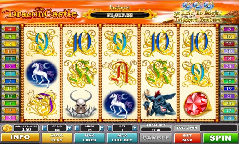 Dragon Castle demo slot