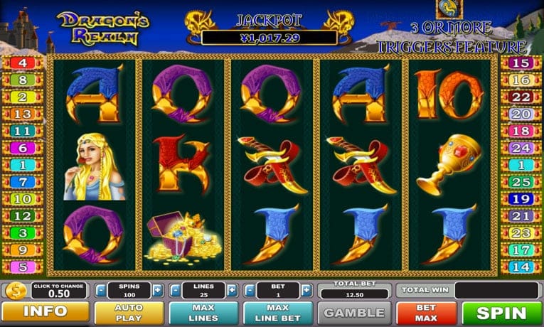 Dragon’s Realm demo slot