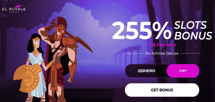 el royale achilles bonus code