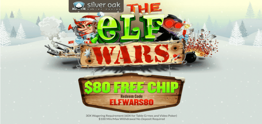elf wars slots free chip bonus code