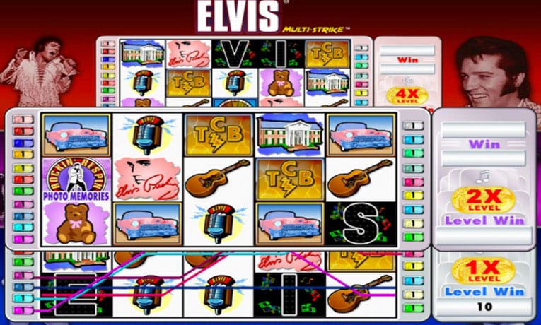 Elvis Multi Strike pokie machine demo
