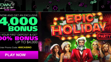 epic holiday party bonus code at uptown aces
