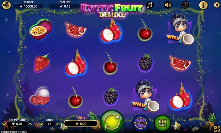 Exotic Fruit Deluxe slot machine