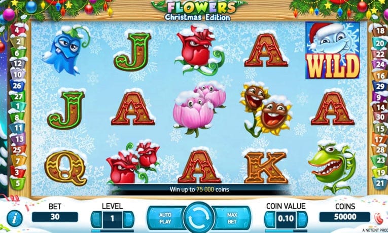 Flowers: Christmas Edition slot demo