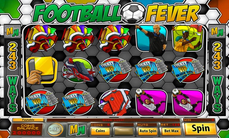 Football Fever video slot demo