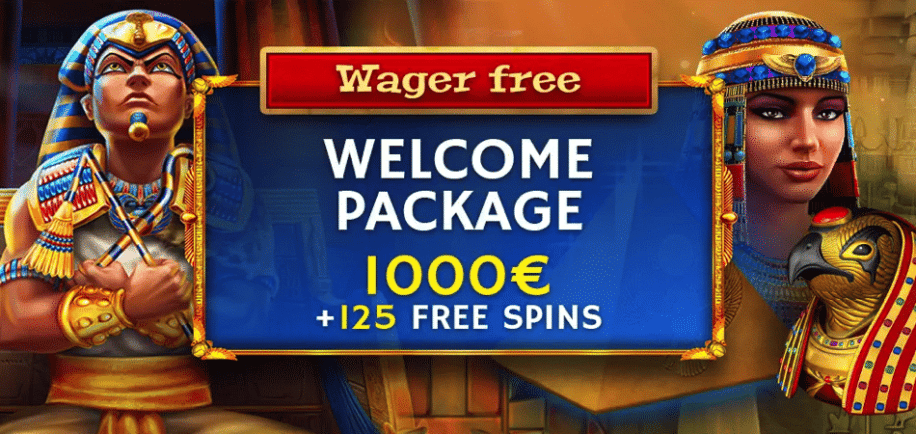 125 free spins at horus casino