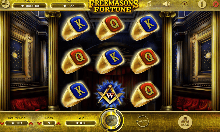 Freemasons Fortune slot machine demo
