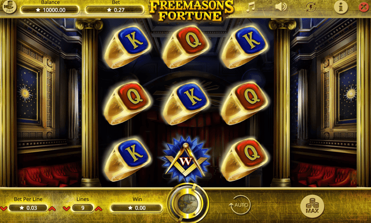 Demo della slot machine Fortune dei Massoni