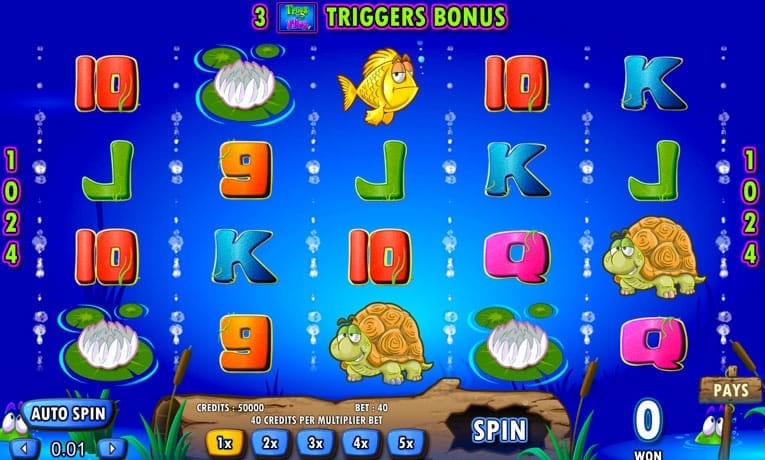 Frogs N Flies demo slot